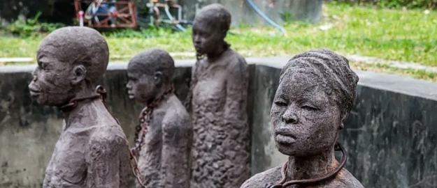 Slave trade Zanzibar monuments